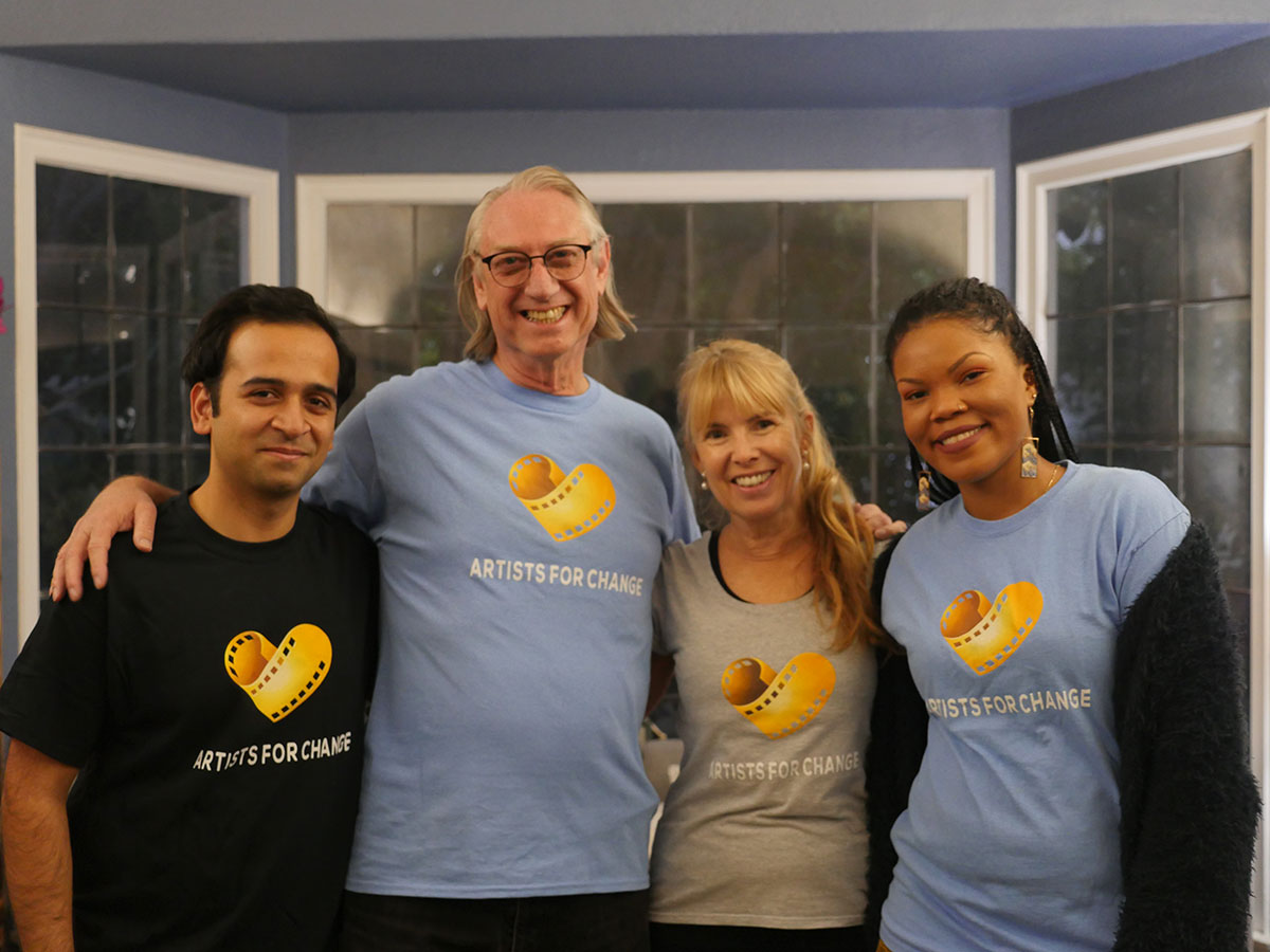 Artists for Change Unisex Round Neck T-shirt