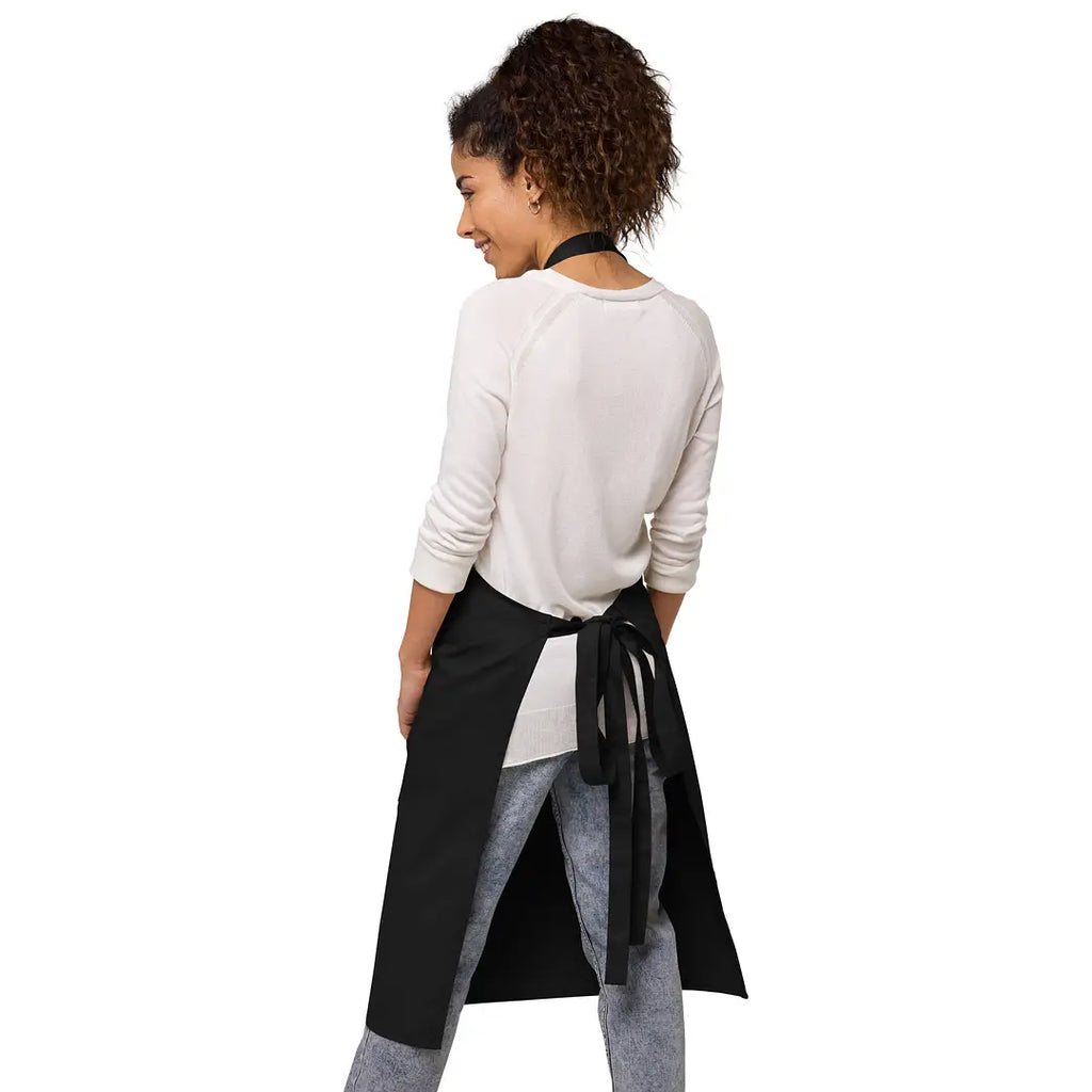 TWFF Black Organic Cotton Apron