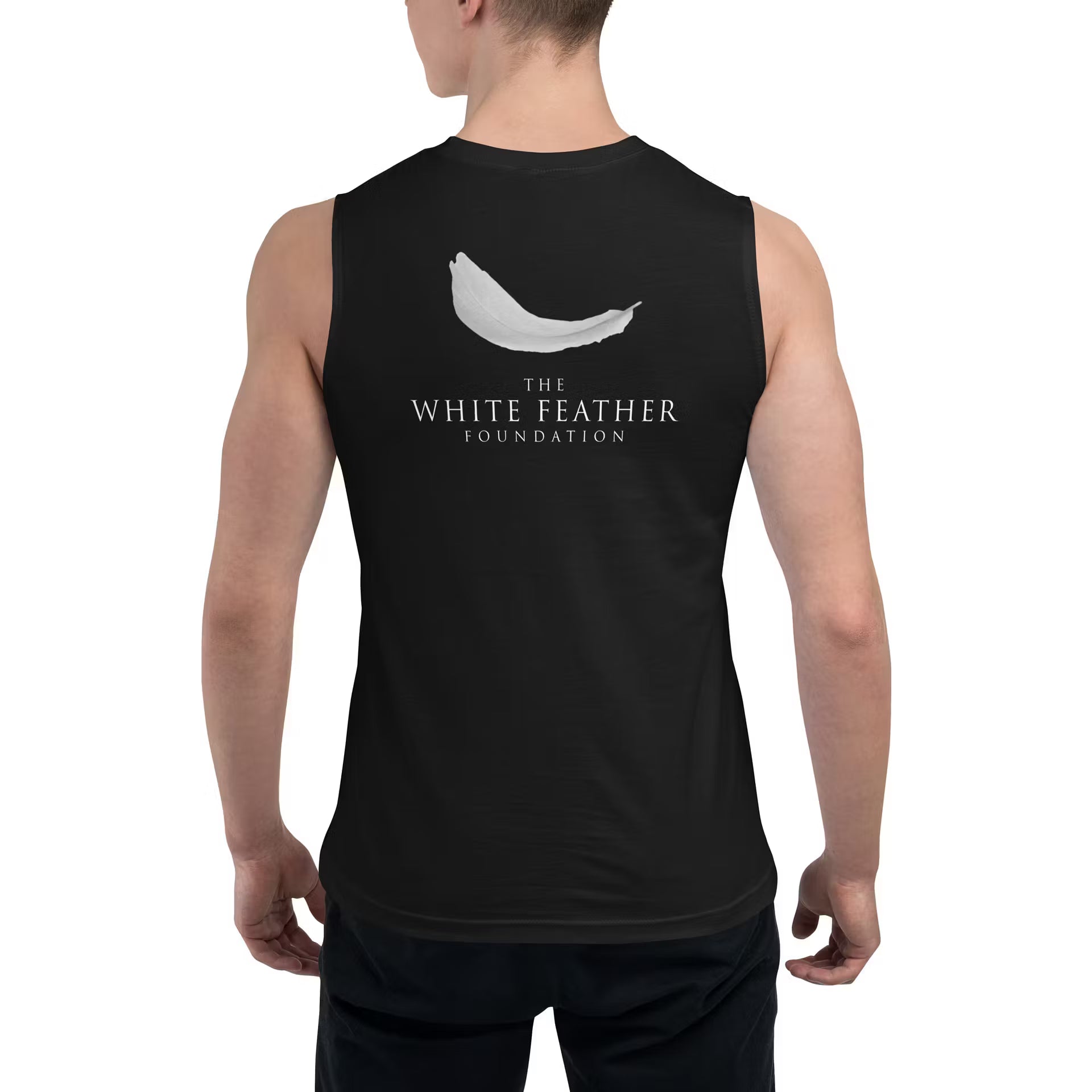 TWFF Unisex "Thankful" Muscle Shirt in Black