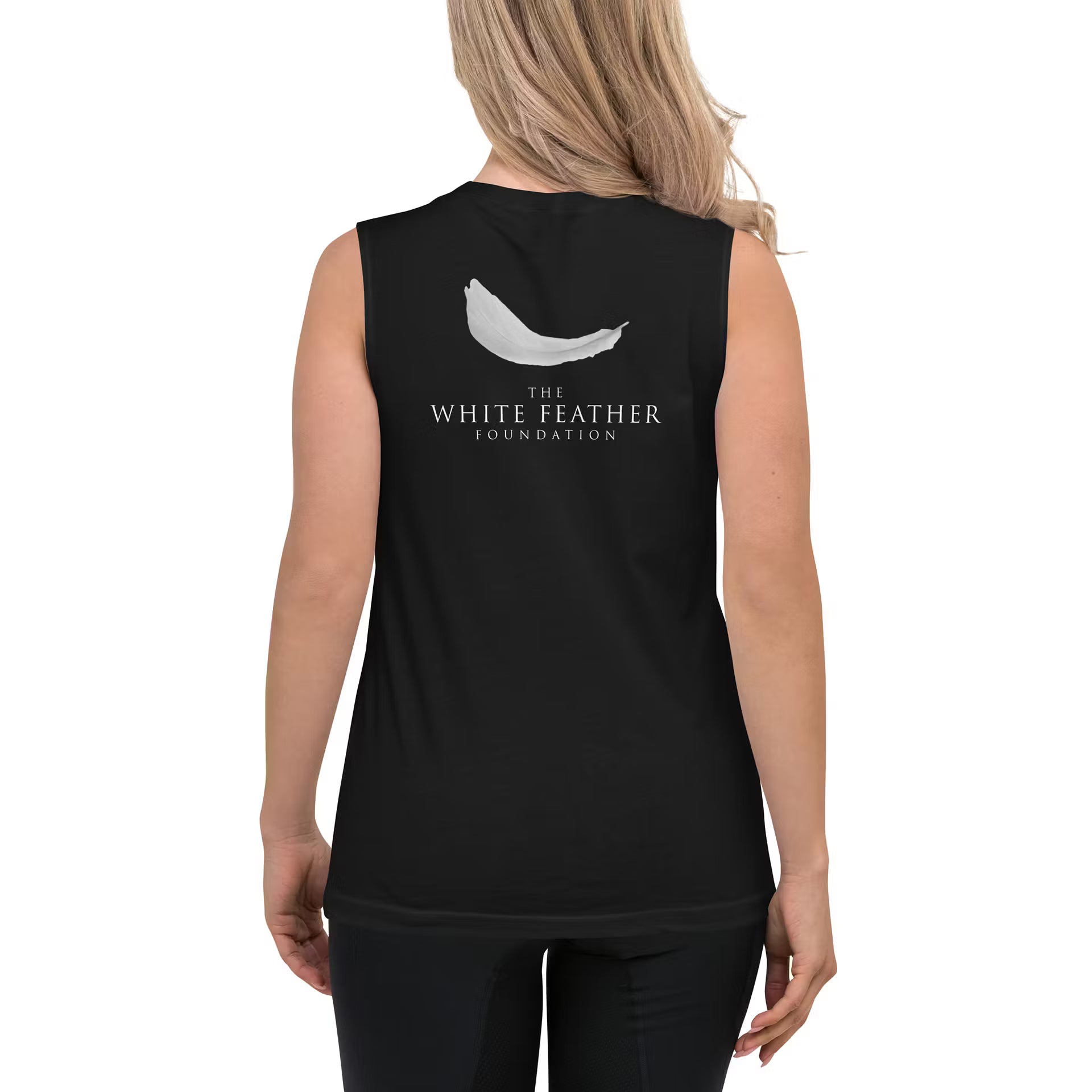 TWFF Unisex "Thankful" Muscle Shirt in Black